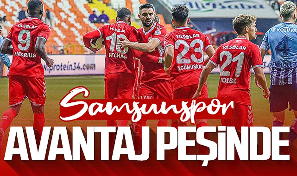 Samsunspor avantaj peşinde
