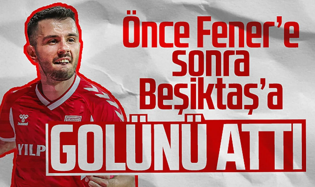 Samsunspor'da Emre Kılınç, Fenerbahçe'den sonra Beşiktaş'a da golünü attı