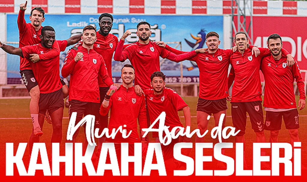 Samsunspor'da Motivasyon Dorukta! Kasımpaşa Hazırlıkları Sürüyor...