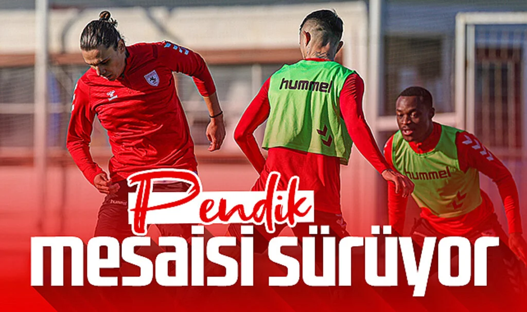 Samsunspor'da Pendikspor maçı hazırlıkları sürüyor