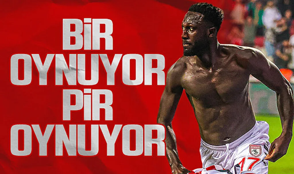 Samsunspor'da Schindler bir oynuyor pir oynuyor