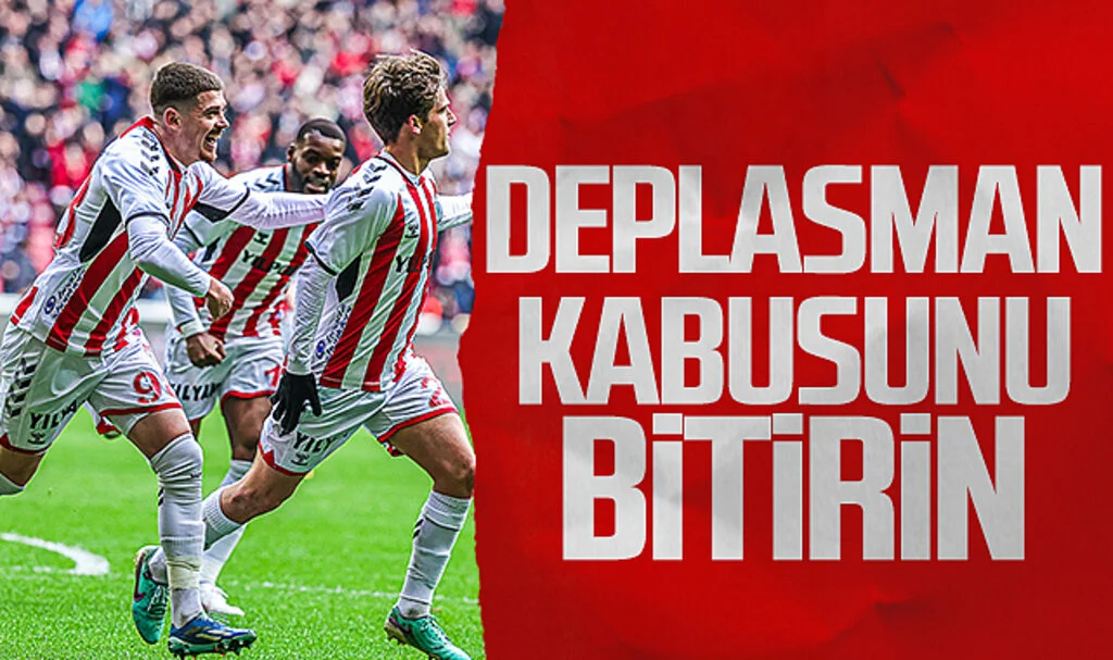 Samsunspor, deplasman kabusunu bitirmek istiyor