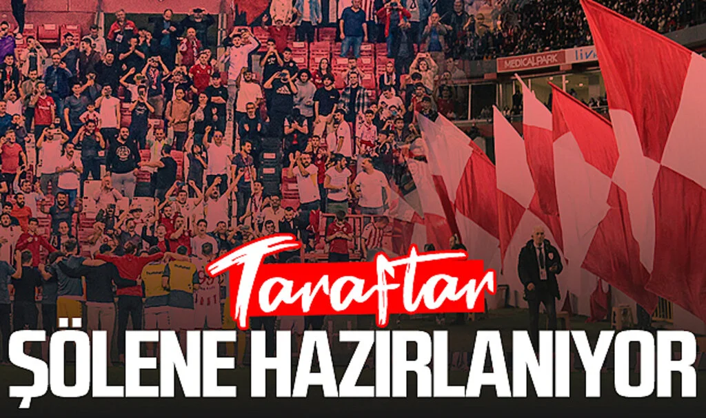 Samsunspor taraftarı Adana Demirspor maçında şölene hazırlanıyor