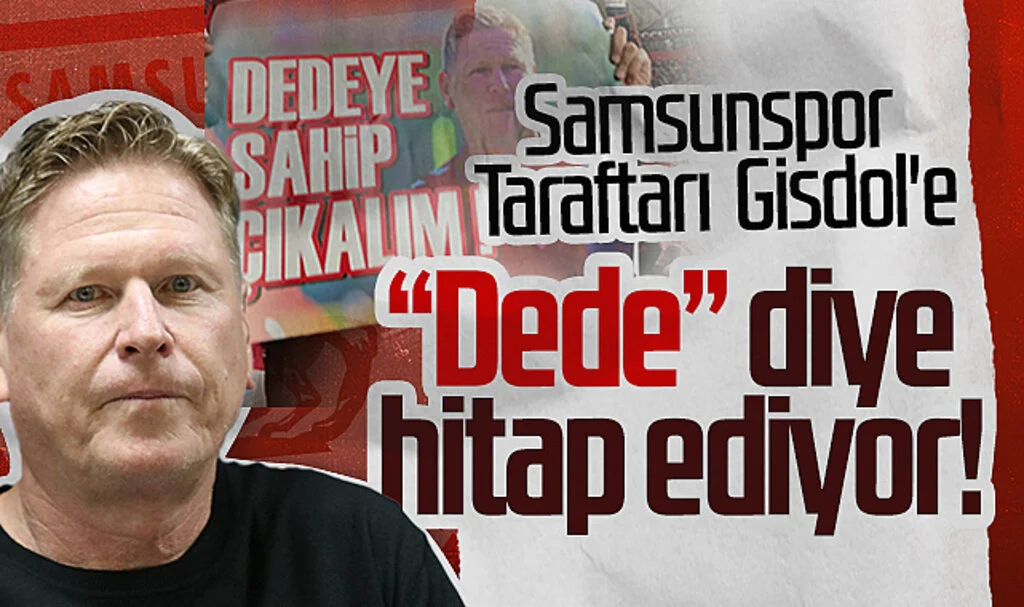 Samsunspor Taraftarı  Gisdol'e "Dede" diye hitap ediyor!