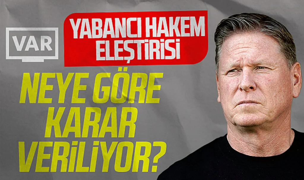 Samsunspor Teknik Direktörü Markus Gisdol'den yabancı VAR hakemi yorumu: Neye göre karar veriliyor?