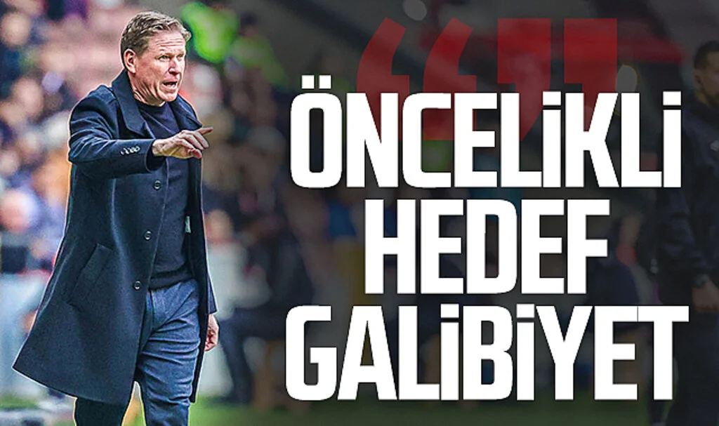 Samsunspor Teknik Direktörü Markus Gisdol: "Öncelikli hedef galibiyet"
