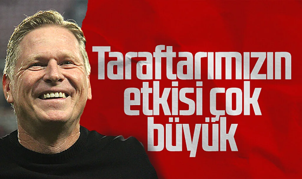 Samsunspor Teknik Direktörü Markus Gisdol: Taraftarımızın etkisi çok büyük