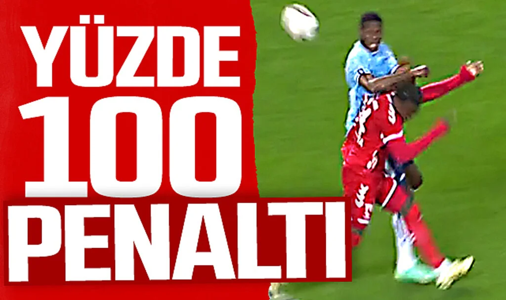 Samsunspor'un Adana Demirspor maçında penaltısı verilmedi