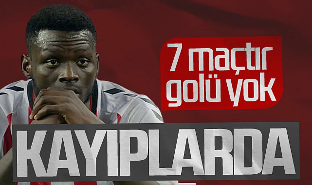 Samsunspor'un Golcüsü Marius Mouandilmadji Haftalardır Kayıplarda