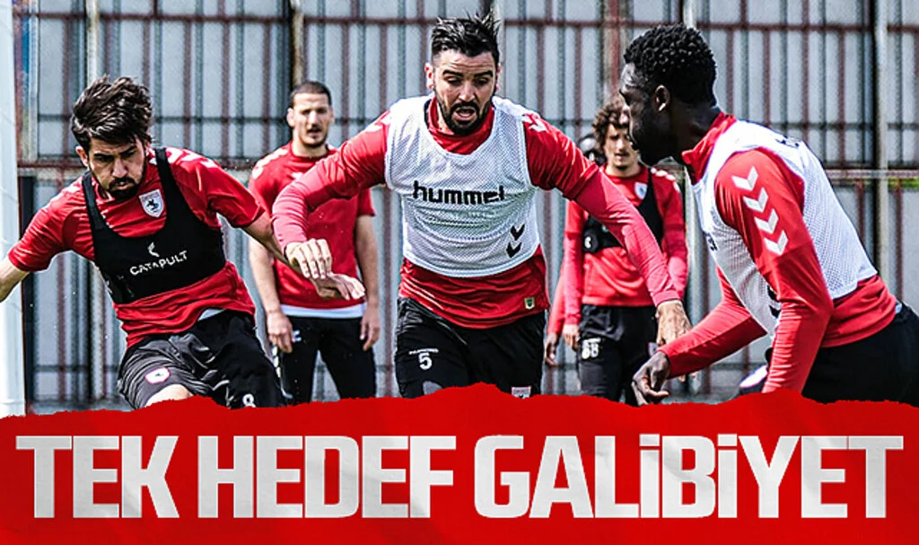 Samsunspor'un tek hedefi galibiyet