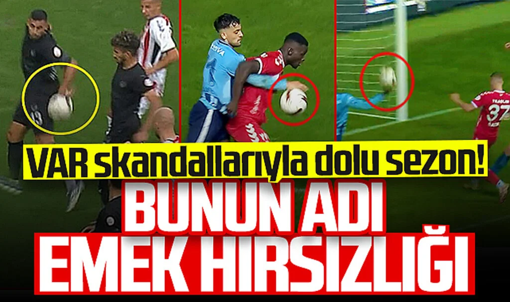 Samsunspor'un VAR Skandallarıyla Dolu Sezonu! Bunun Adı Emek Hırsızlığı