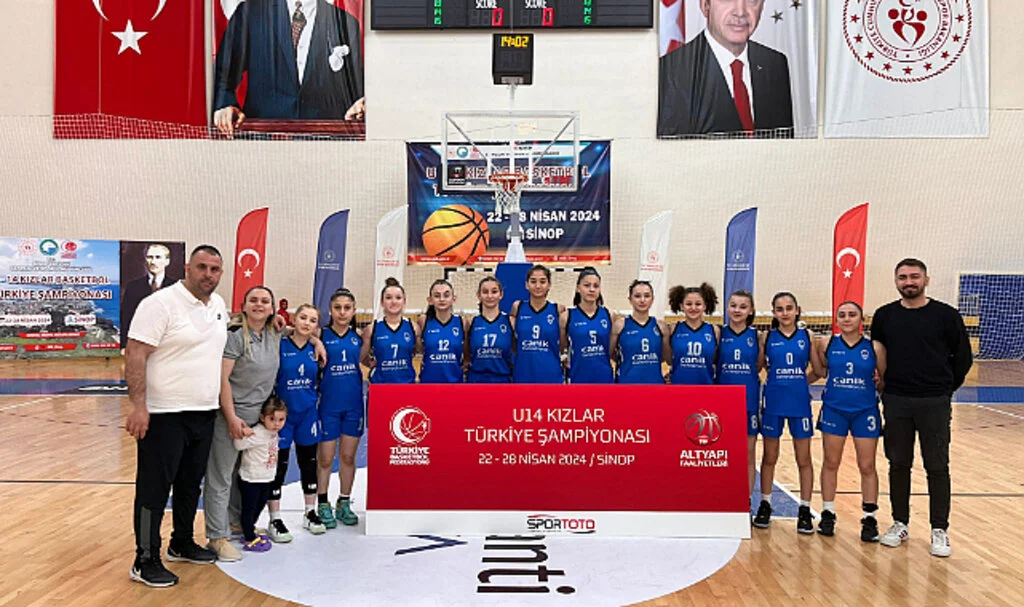Sinop'ta Canik Belediyespor rüzgarı