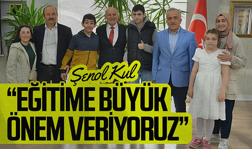 Terme Belediye Başkanı Şenol Kul: "Eğitime Büyük Önem Veriyoruz"