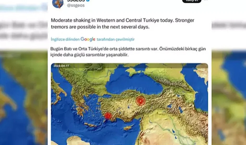 Tokat'taki 5.6 büyüklüğündeki deprem sonrası o paylaşım gündem oldu! 16 saat önce depremi bildiler