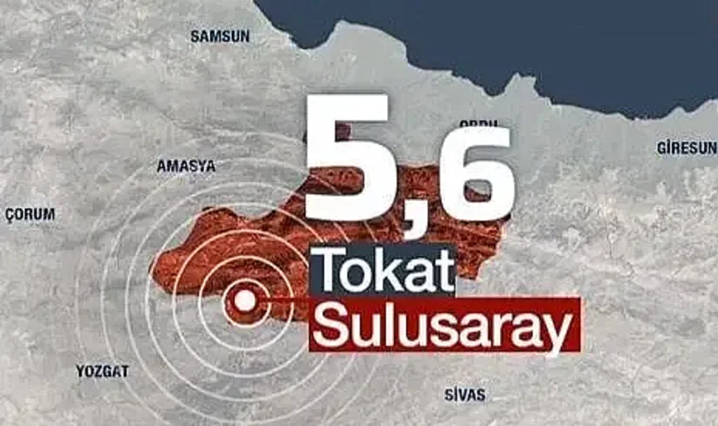 Tokat'taki 5.6 Büyüklüğündeki Depremin Ardından Teyakkuz!