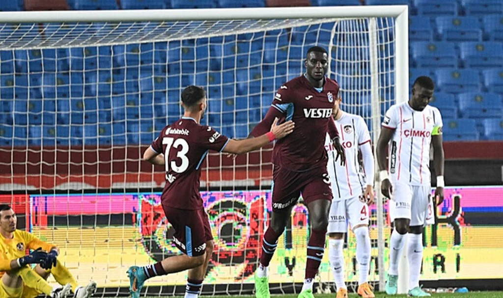 Trabzonspor, Gaziantep FK'yı 4-2 yendi