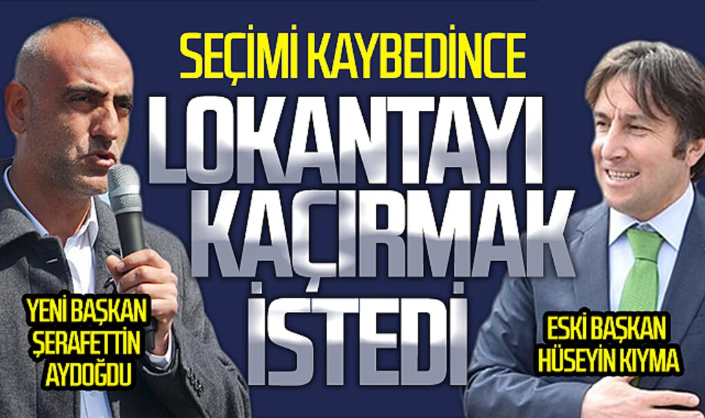 Yakakent'te Seçimi Kaybeden AK Partili Eski Başkan Hüseyin Kıyma Lokantayı Kaçırmak İstedi