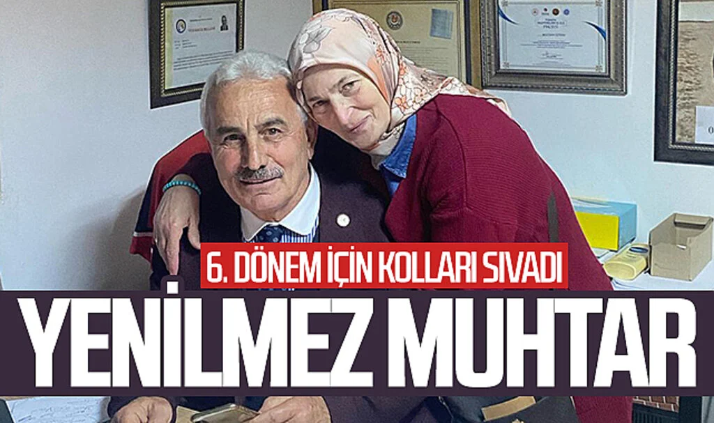 Yenilmez muhtar 6. dönem için hazırlanıyor