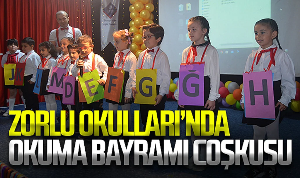 Zorlu Okulları'nda Okuma Bayramı Coşkusu