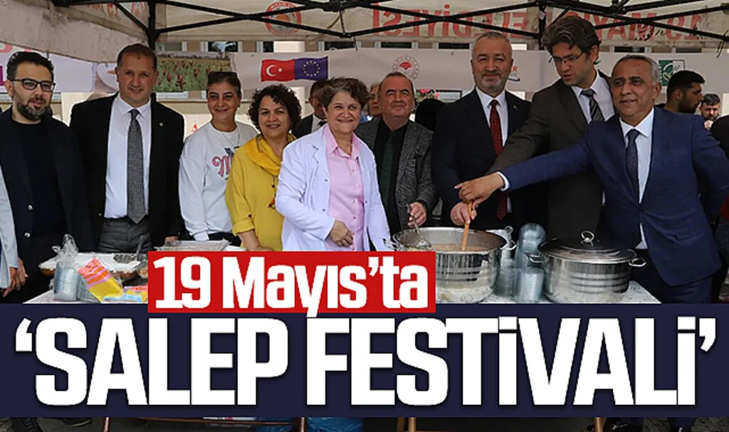 19 Mayıs'ta 'Salep Festivali' düzenlendi