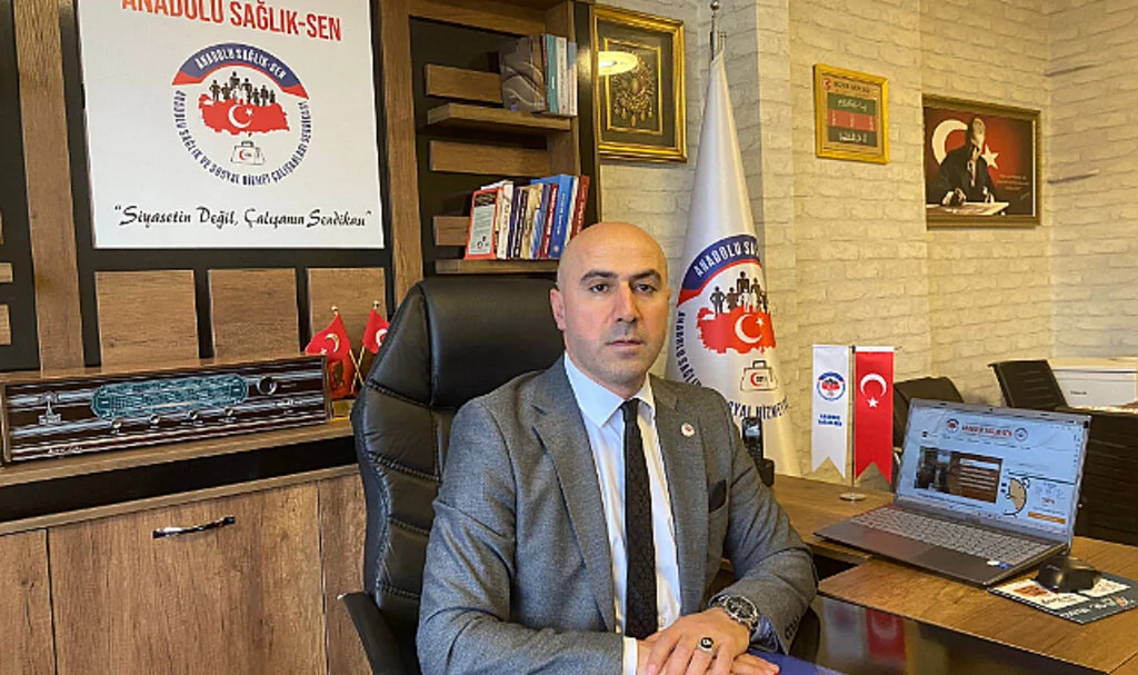  Anadolu Sağlık Sen Genel Başkanı Necip Taşkın: Mutfakta yangın var!