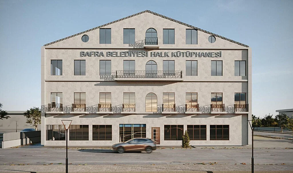 Bafra'da Eski Vergi Dairesi Kütüphane ve Okuma Salonu Olarak Yeniden Hayat Bulacak