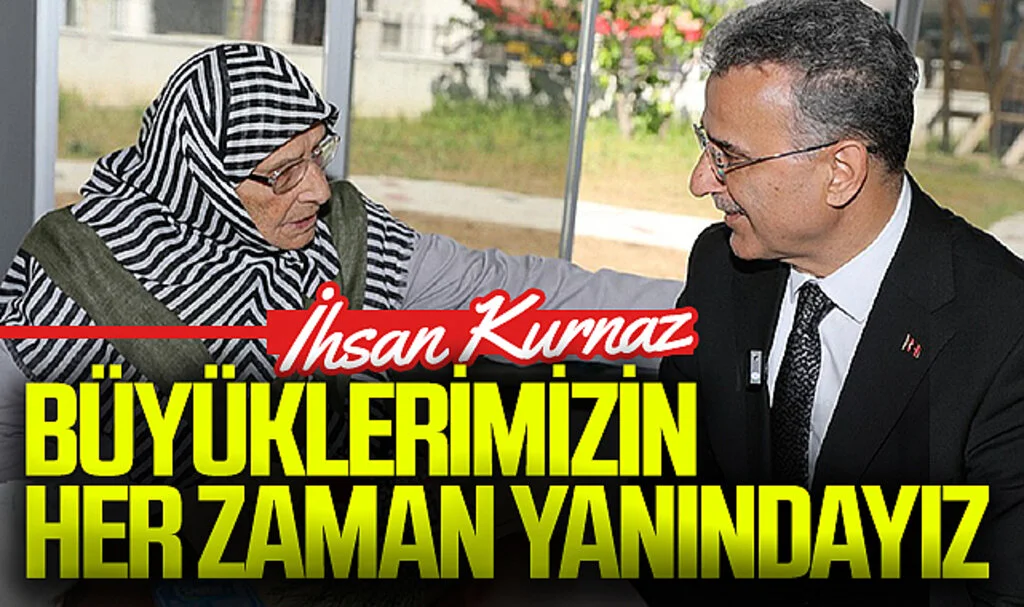 İlkadım Belediye Başkanı İhsan Kurnaz Ata Ocağı'nda yaşlılarla sohbet etti