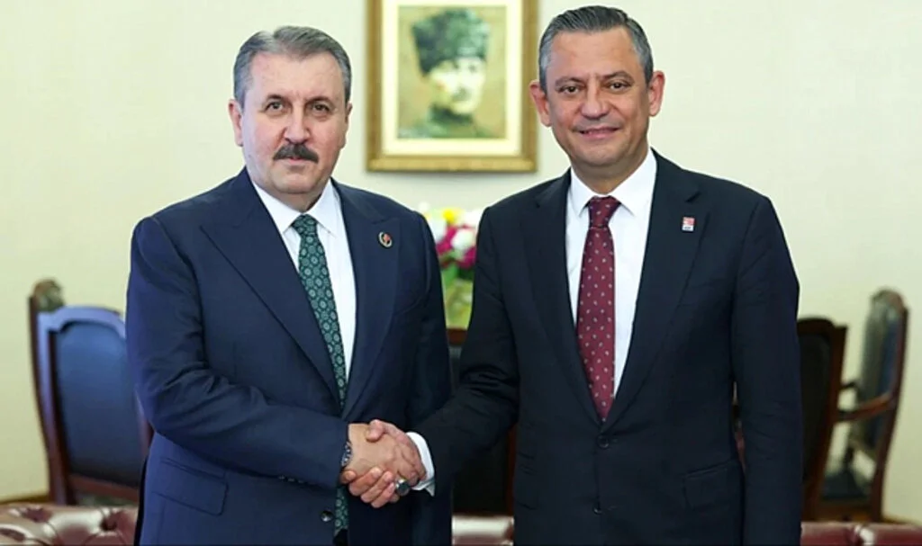 BBP Lideri Destici'den CHP Genel Başkanı Özel'e Ziyaret
