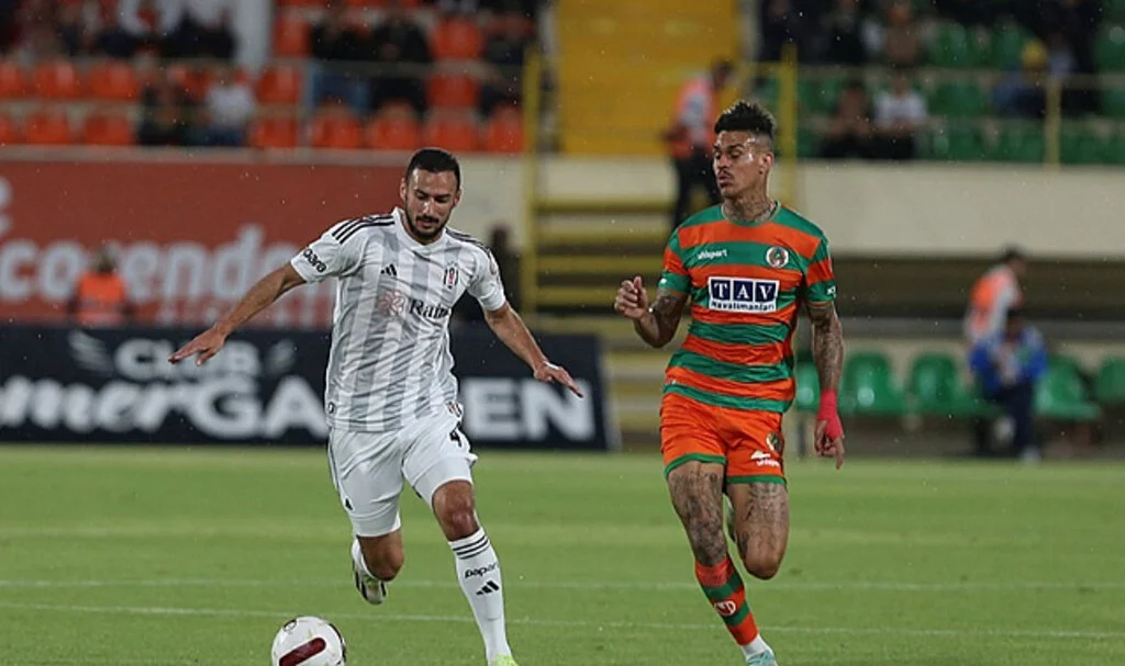 Beşiktaş, Alanyaspor ile 1-1 berabere kaldı: Maçın özeti ve goller