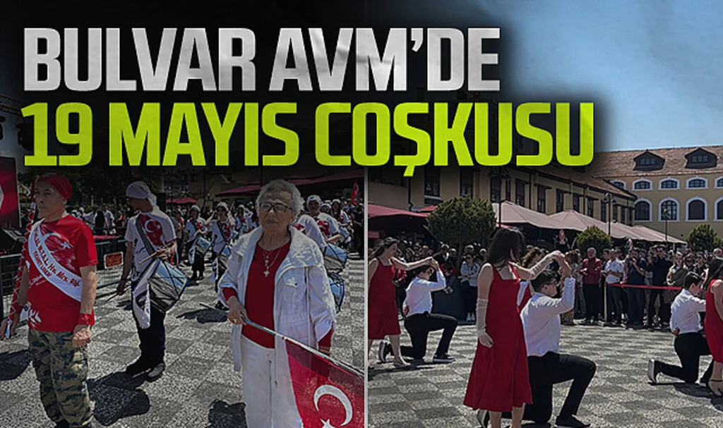 Bulvar AVM'de  19 Mayıs coşkusu 