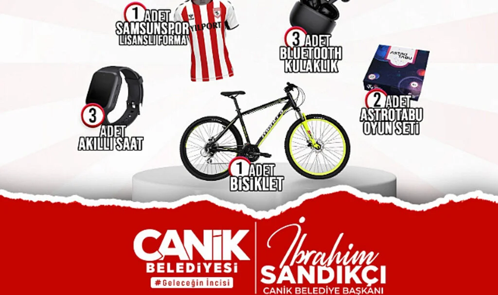 Canik'ten hediye yağmuru