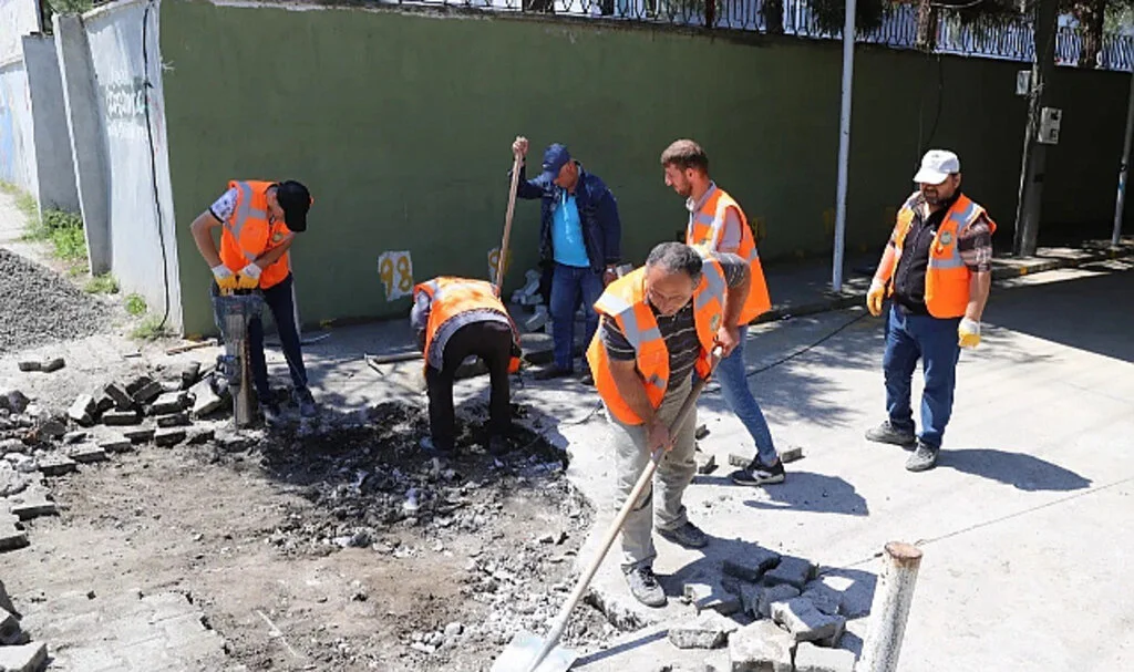 Çarşamba'da Pazar Yerleri Onarımdan Geçiyor