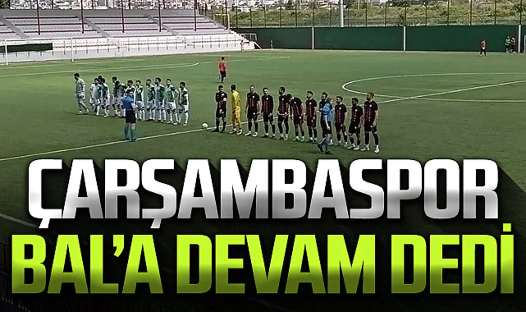 Çarşambaspor BAL'a devam dedi 