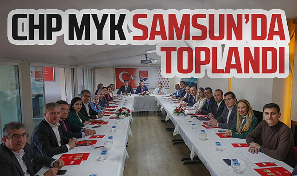 CHP MYK, Samsun'da toplandı: Süleyman Soylu dokunulmazlığı kaldırılarak yargılama sürecine dahil edilmeli