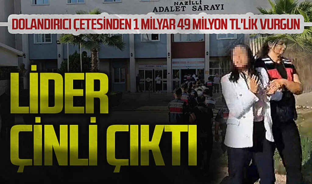 Dolandırıcı çetesinin lideri Çinli çıktı 