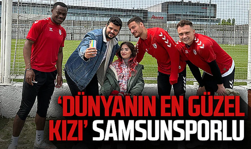 'Dünyanın ve Türkiye'nin En Güzel Kızı' Samsunsporlu