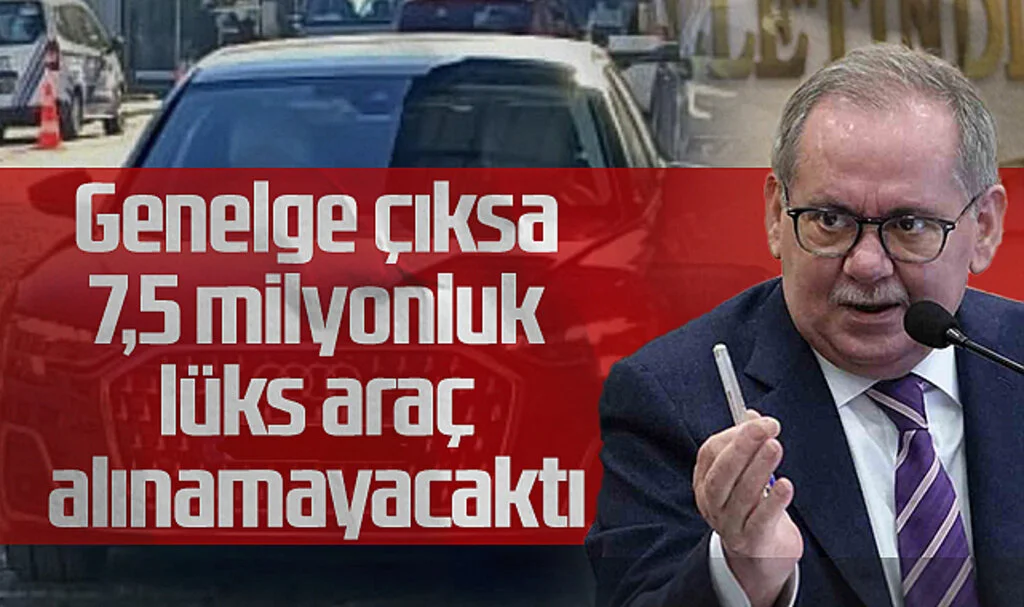 Eski SBB Başkanı Mustafa Demir'in 7,5 Milyonluk Aracı Tasarruf Genelgesi Çıksaydı Alınamayacaktı!