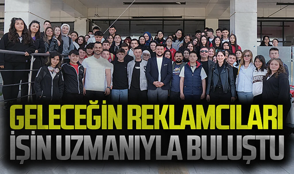 Geleceğin reklamcıları işin uzmanıyla buluştu 