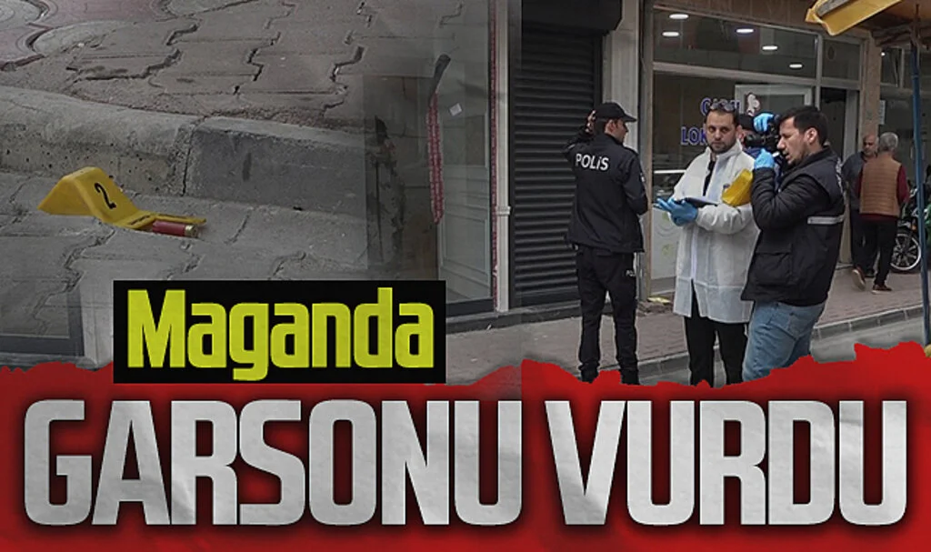 Havaya tüfekle ateş açan maganda, garsonu vurdu