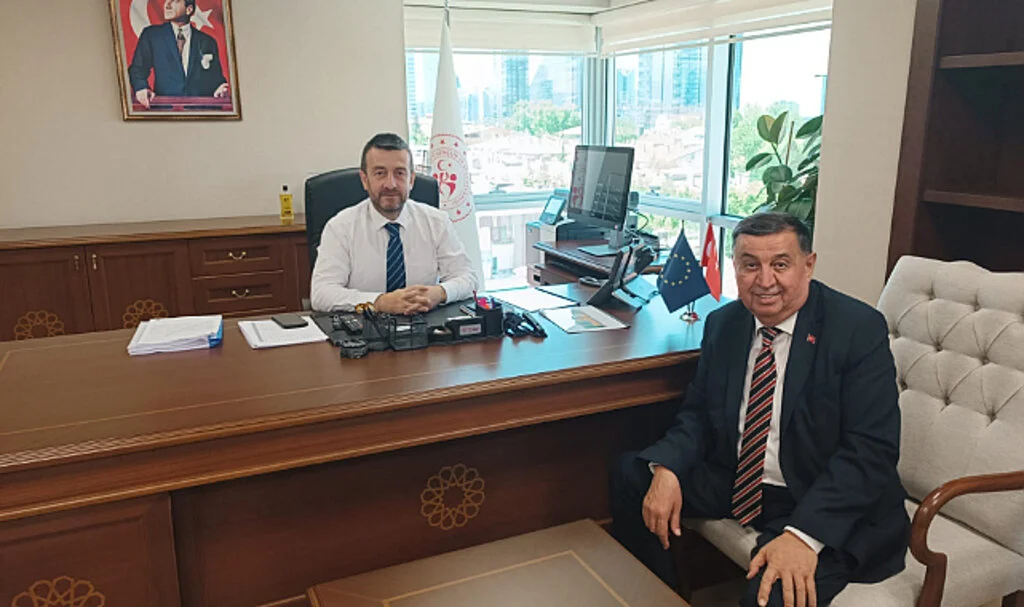 Havza Belediye Başkanı Murat İkiz Ankara'da