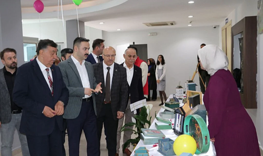 Havza'da el sanatları sergisi açıldı