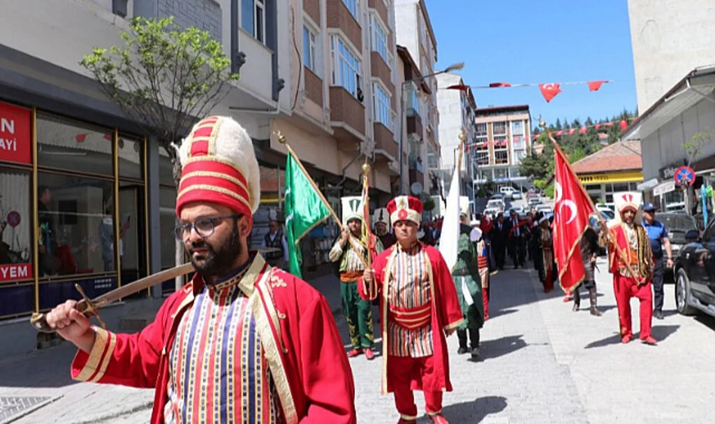Havza'da Mehterli Festival Yürüyüşü Başladı