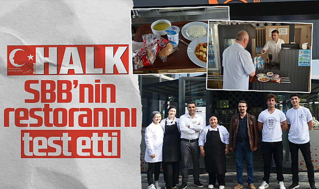 Hedef Halk Gazetesi, SBB'nin Restoranını Test Etti