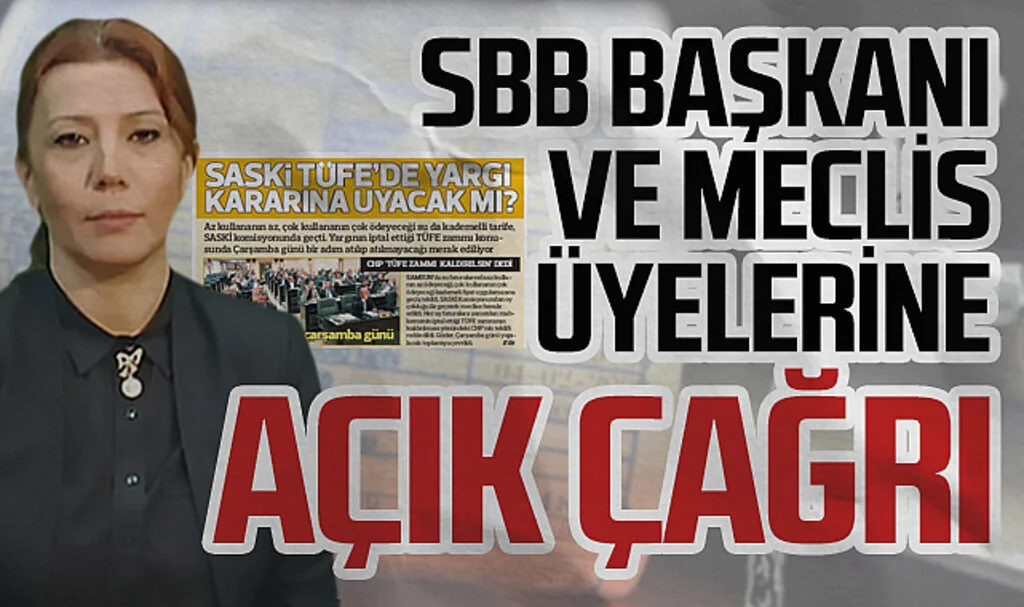 Hukukçu Arzu Sabuncu Cabbar'dan SBB Başkanı ve Meclis Üyelerine açık çağrı 