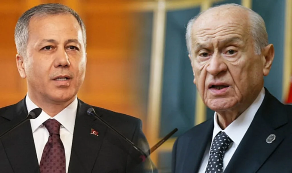 İçişleri Bakanı Yerlikaya'dan Bahçeli'ye ziyaret