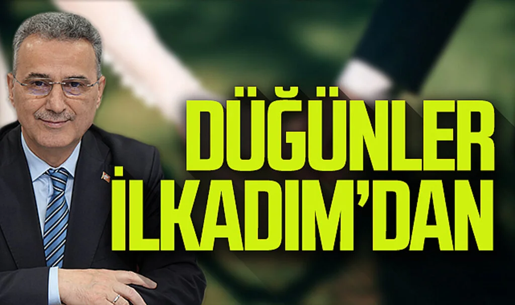 İlkadım Belediyesi'nden Sosyal Destek: Dar Gelirli Ailelerin Düğünleri Belediyeden
