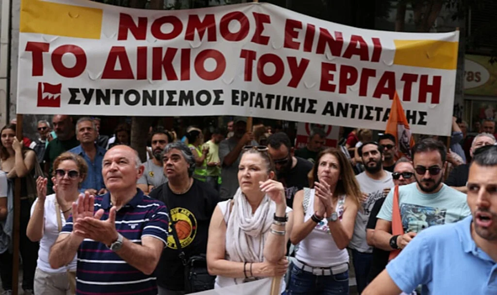Komşuda grev var
