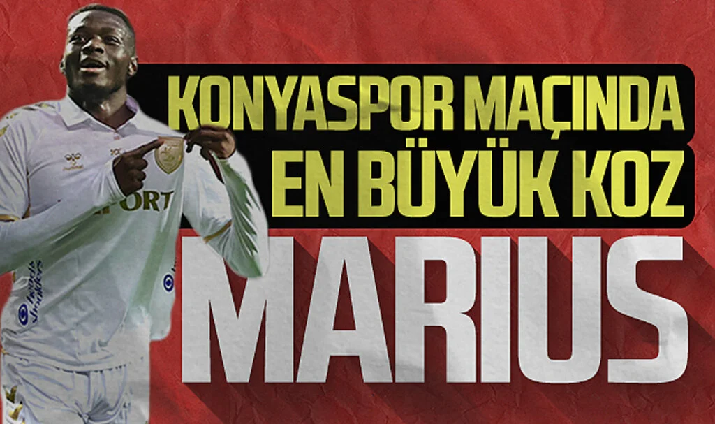 Konyaspor Maçında En Büyük Koz Marius