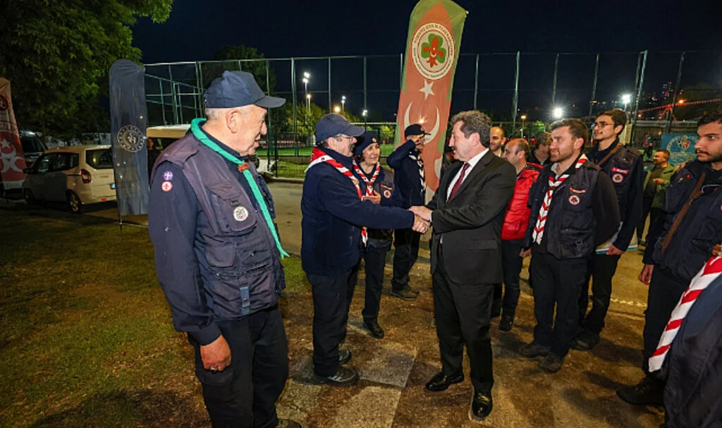 Kurtuluşa İlkadım İzcilik kampı sürüyor