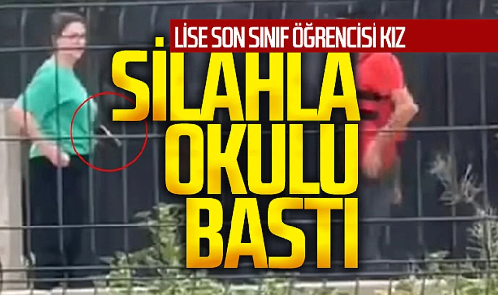 Lise Öğrencisi Silahla Okulu Bastı: Panik Anları Yaşandı